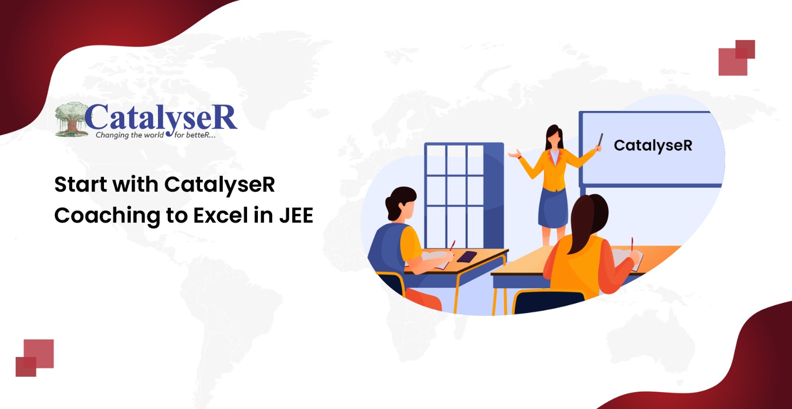 Start with CatalyseR Coaching to Excel in JEE